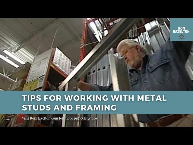 What You Need To Know About Working with Metal Studs & Framing