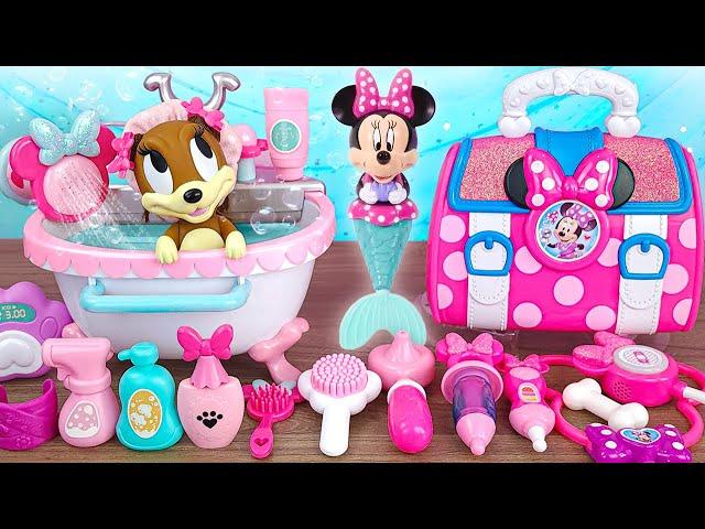 Satisfying with Unboxing Disney Minnie Mouse and Fifi Bathtub Playset, Toys Collection Review | ASMR