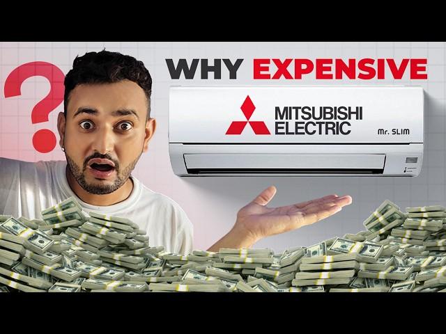 MITSUBISHI MR SLIM AC UNBOXING AND REVIEW 2024  @haldwanielectrical