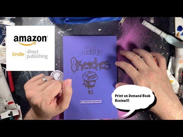 Amazon KDP Print on Demand || Art Book Review and Walkthrough