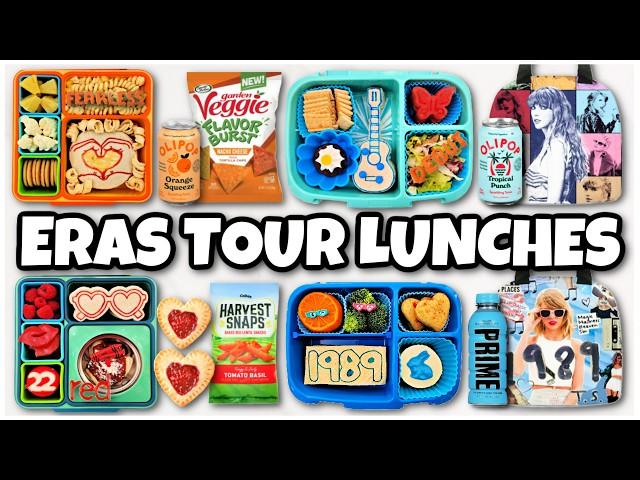 Packing Taylor Swift *ERAS TOUR* Themed Lunches + Cute Sandwiches (Bunches of Lunches)