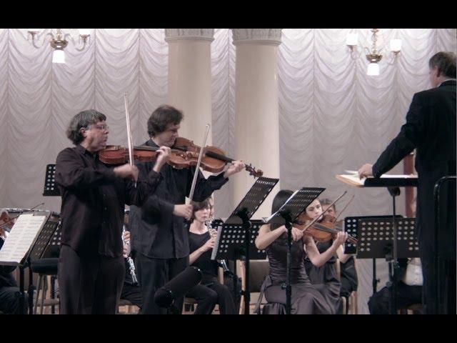 The Sinfonia Concertante for Violin, Viola and Orchestra in E-flat major, Mozart.