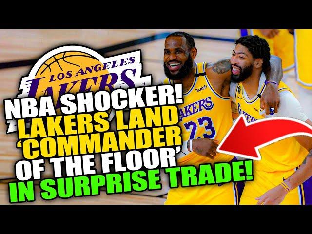 NBA IN SHOCK! LAKERS LAND THE ‘COMMANDER OF THE FLOOR’ IN SURPRISING TRADE?