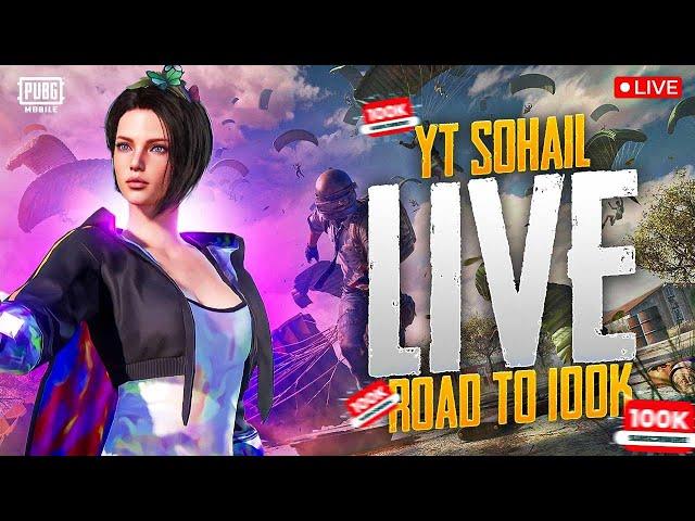 1v4 Conqueror Showdown: Insane Gameplay Reveal BGMI | YT Sohail Live #bgmi #jonathan #livestreaming