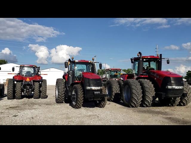 CaseIH 7240 & other IH harvesting