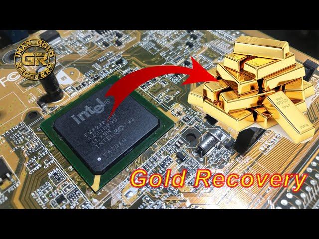 Gold Recovery From Gold Corner BGA ic Chips | Gold Recovery BGA ic Chips | Gold Recovery