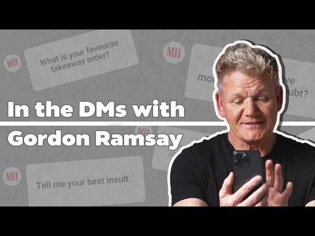 Gordon Ramsay Replies to Your DMs | Men's Health UK