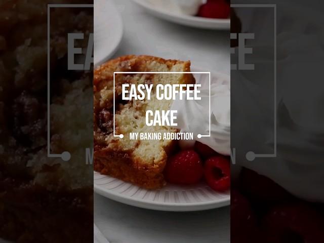 Easy coffee cake | #coffeecake #easycakes #dessertrecipes