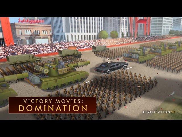 CIVILIZATION VI - Domination Win (Victory Movies)