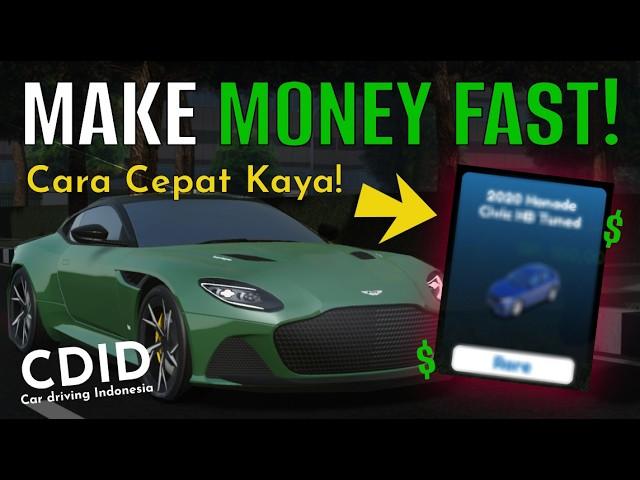 How to make MONEY FAST in CDID in 2025 - Car Driving Indonesia Roblox