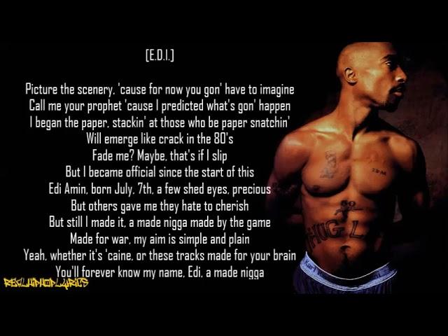 2Pac - Made Niggaz ft. Outlawz (Lyrics)