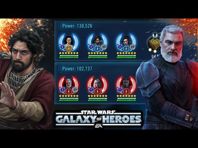 First Time Fighting Baylan Skoll AND Ezra Bridger Exile in Grand Arena - Defense Testing