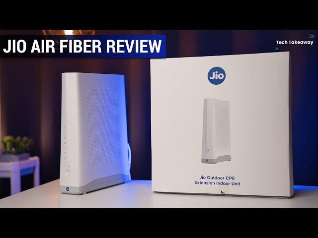 Jio Air Fiber Review & speed test