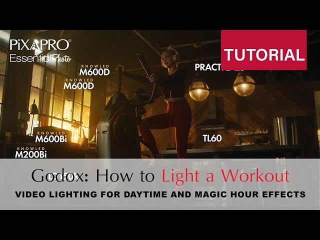 Godox Lighting Tutorial: How to Light an Epic Workout