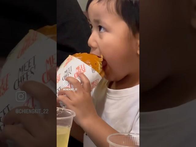 POV: Watching Kenjie eat, and suddenly that burger is the best thing ever #ajman #beef #burger