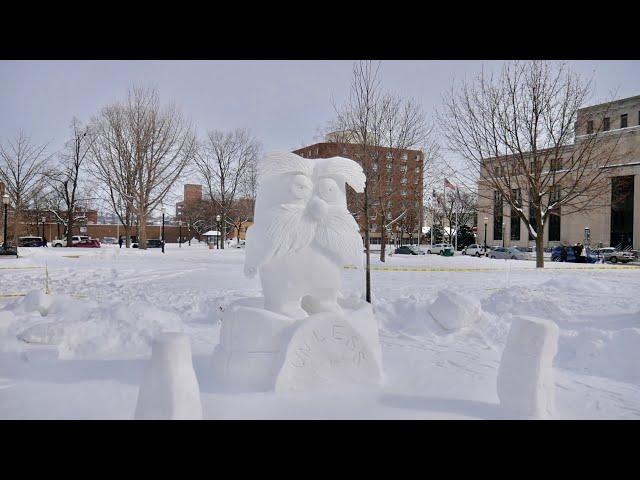 Amazing Snow Sculptures! ️