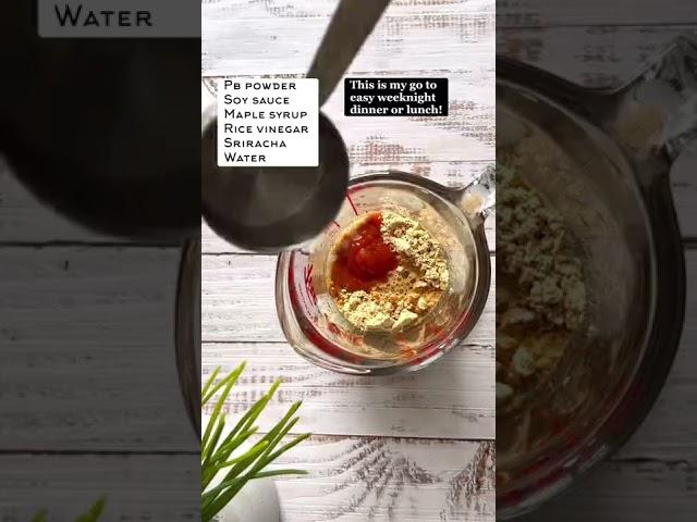 Easy High Protein Vegan Meal in 10 minutes #shorts #vegan #veganrecipes #vegandinner #wfpb