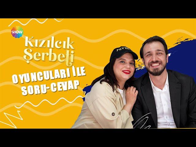 #KızılcıkŞerbeti'nin Nilay'ı ve Mustafa'sı ile soru - cevap röportaj!