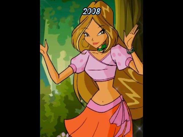 winx club edit - evolution of flora  #winxclub #evolution #shorts