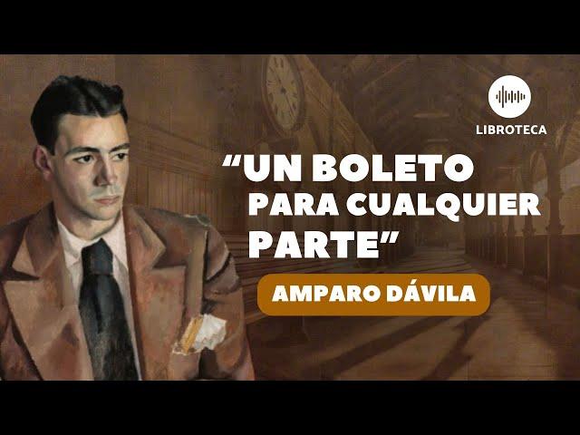 "Un boleto para cualquier parte", de Amparo Dávila ️ (cuento completo) AUDIOLIBRO | voz humana