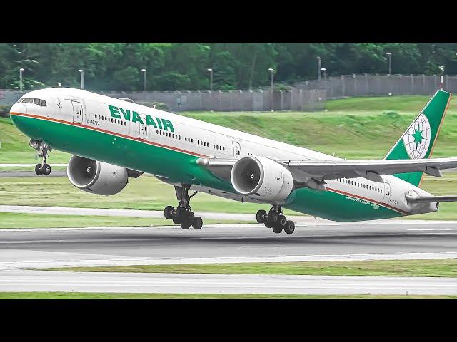 ️ 150 TAKEOFFS and LANDINGS in 1 HOUR | Singapore Changi Airport Plane Spotting [SIN/WSSS]