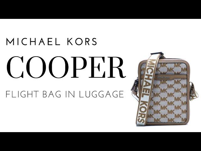 Michael Kors Cooper Flight Bag in Luggage || 196237662903