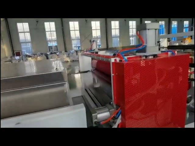 Multi-layer PET plastic sheet automatic extruder production line