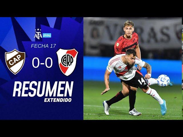 Platense 0 vs 0 River Plate  | #TorneoBetano | Resumen Extendido | Fecha 17