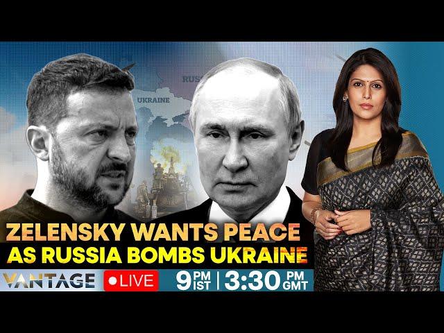 Trump Ukraine Peace LIVE: Russia Attacks Ukraine, Zelensky Seeks Peace | Vantage with Palki Sharma