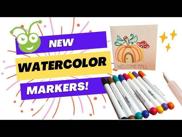 NEW Cricut Watercolor Markers: What You Need to Know to Get Started!