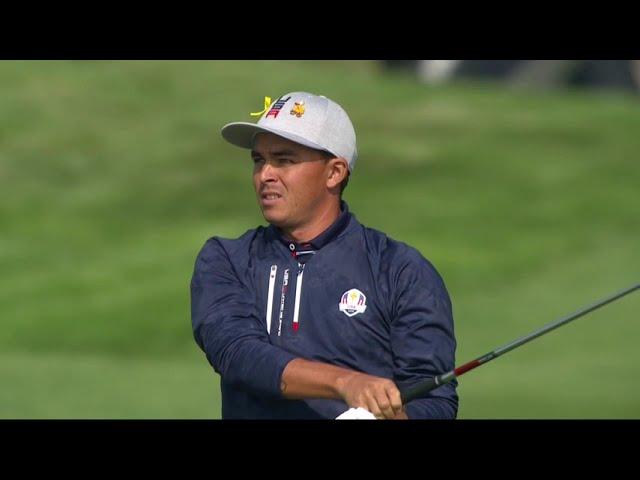 Full Replay | Rickie Fowler & Dustin Johnson vs. Justin Rose & Henrik Stenson | 2018 Ryder Cup