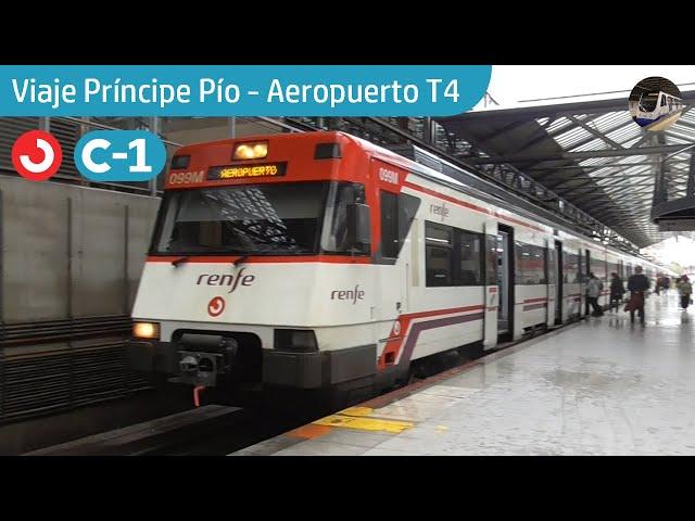 Del centro de Madrid al Aeropuerto en 40 minutos | Línea C-1 de Cercanías