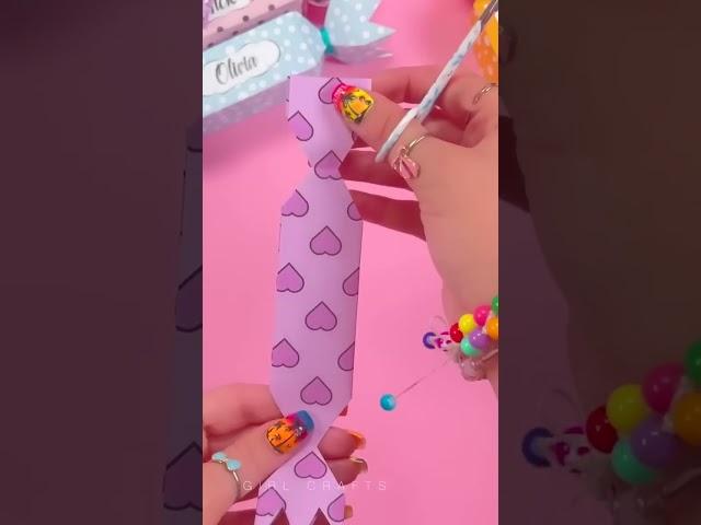 BRICOLAGE - IDÉE DE BOÎTE À BONBONS SUPER FACILE EN PAPIER - IDÉES CADEAUX FACILES EN PAPIER