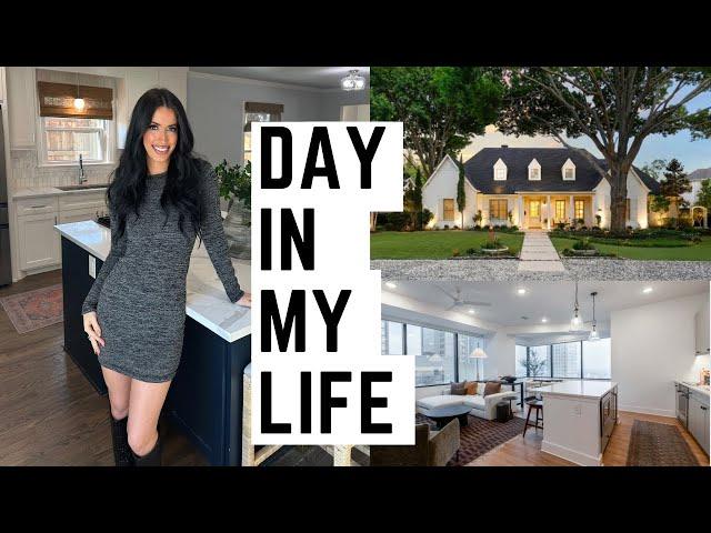 *Real* Day in the Life of a Dallas Realtor! | Investment Properties, Tours, I'm Moving & MORE!