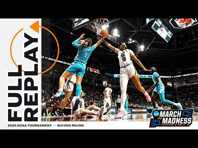 South Carolina vs. UNC - 2024 NCAA women’s second round | FULL REPLAY