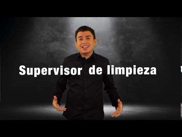 La importancia del supervisor profesional  de limpieza.