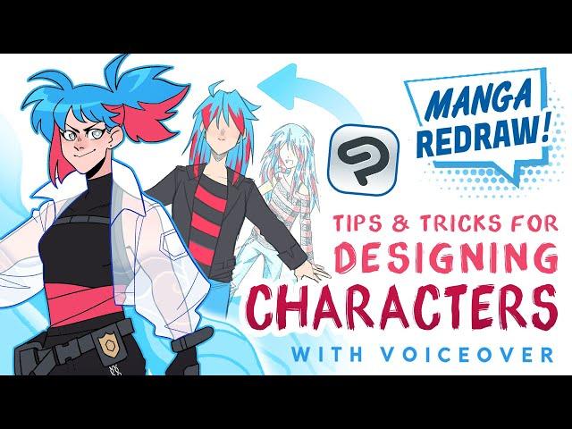 Making a Character Sheet with CLIP STUDIO!  | SPEEDPAINT