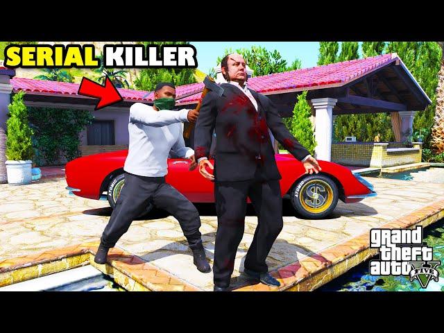 Franklin Become The Most Dangerous Serial Killer In GTA 5 | SHINCHAN and CHOP