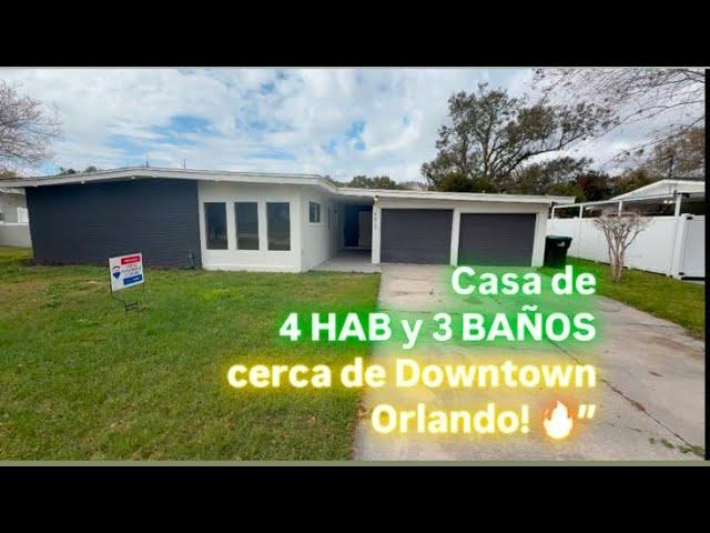 Se vende casa 4 habitaciones 3 baños en Orlando Florida 32839