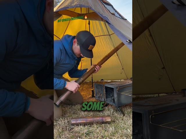 The ESSENTIAL Setup to a Winter Camping Trip: Hot Tent ️and Camp Stove 