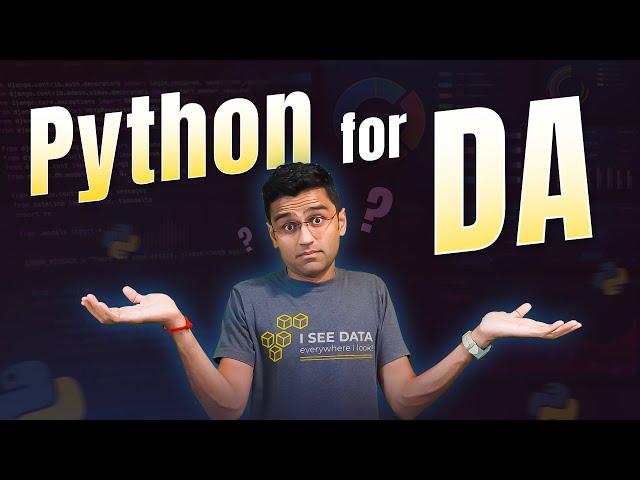 Is Python Really Needed For a Data Analyst Job?