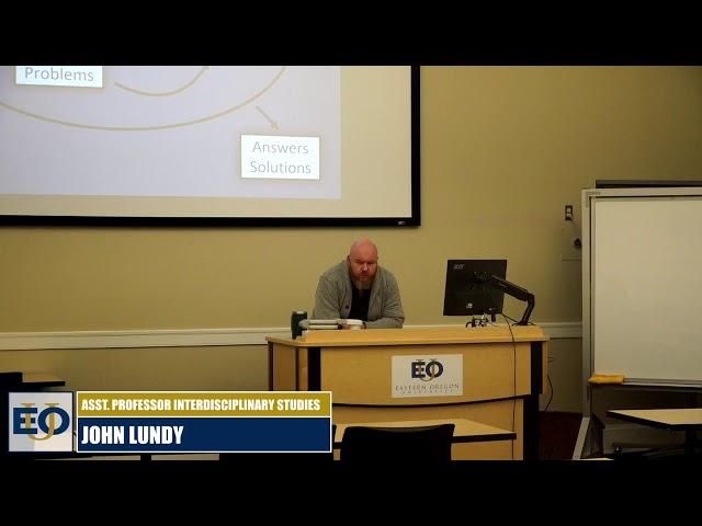 EOU Colloquium:  John Lundy