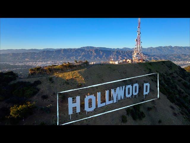 Hollywood, California 2025 | 4K Drone Video