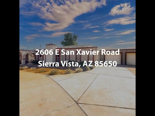 2606 E San Xavier Road Sierra Vista AZ 85650 | 4 Bedroom Home For Sale