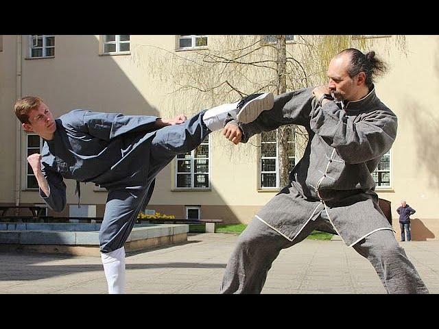 SHAOLIN, SANDA AND BAGUAZHANG PERFORMANCE IN VILNIUS UNIVERSITY