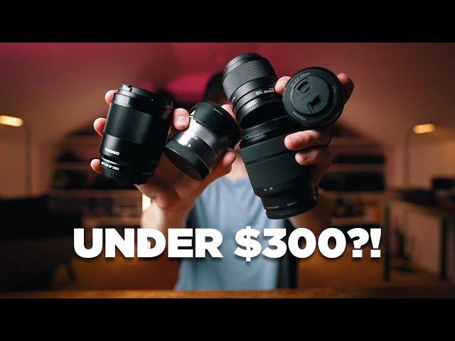 5 UNDERRATED Sony E-Mount Lenses (Under $300)