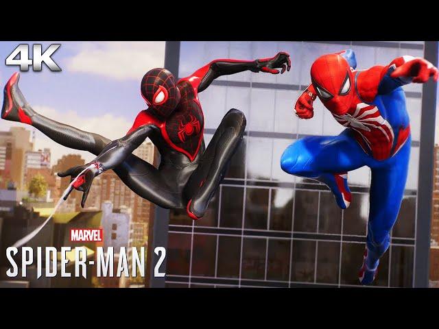 SPIDER-MAN 2 All Cutscenes (Full Game Movie) 4K 60FPS Ultra HD