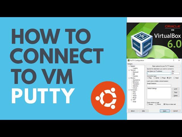 VirtualBox 6.0: How to connect Ubuntu Linux From Windows 10 using PuTTY & WinSCP