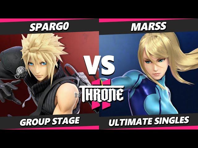 The Throne 2 - Spargo (Cloud) Vs. Marss (ZSS, Snake) Smash Ultimate - SSBU