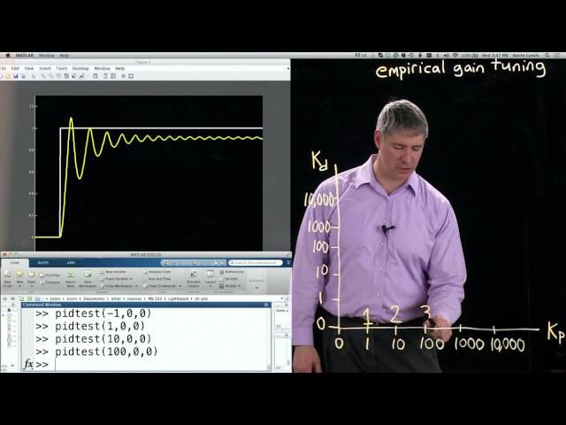 Empirical PID gain tuning (Kevin Lynch)